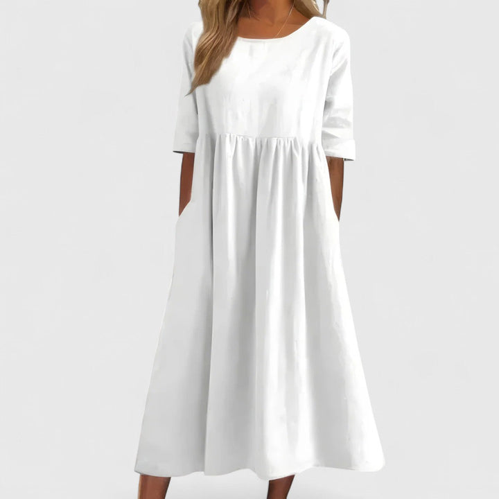 Cindy | Elegant Slim Fit Midi Dress