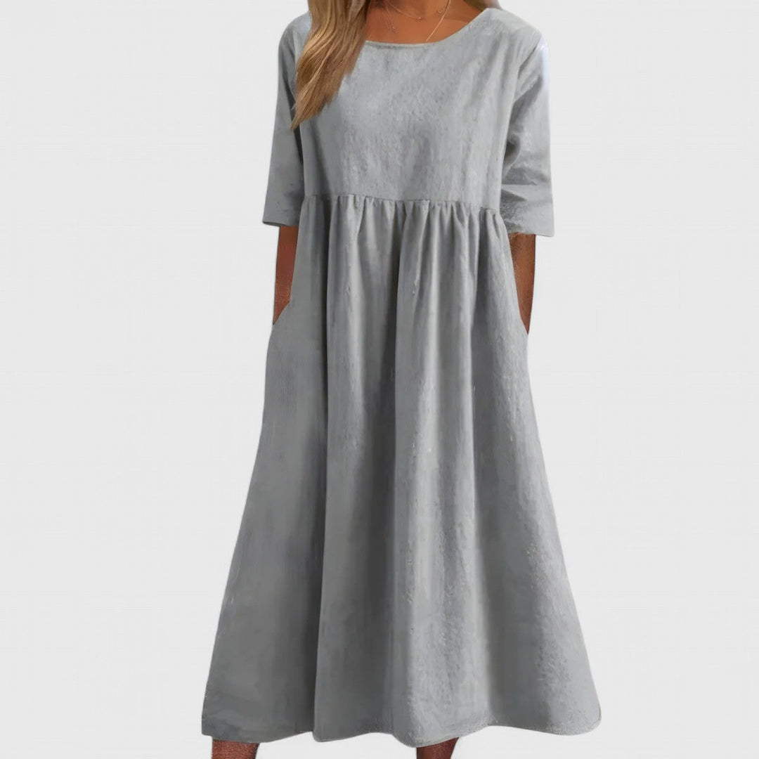 Cindy | Elegant Slim Fit Midi Dress