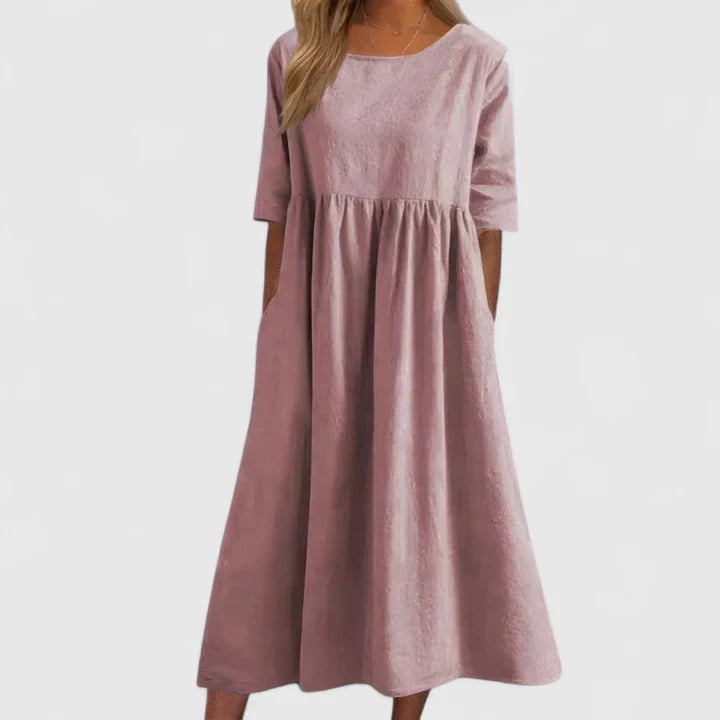 Thalyvia | Relaxed Summer Midi Dress
