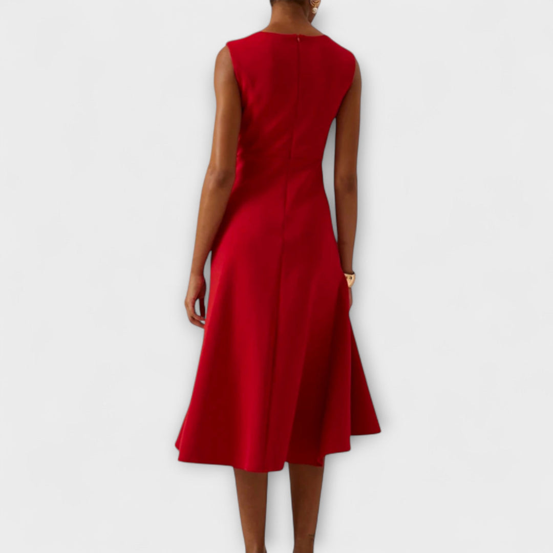 Darlene | Sophisticated Structured Midi Dress