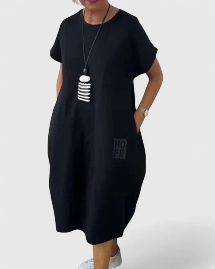 Thalyssiah | Relaxed Lightweight Midi Dress