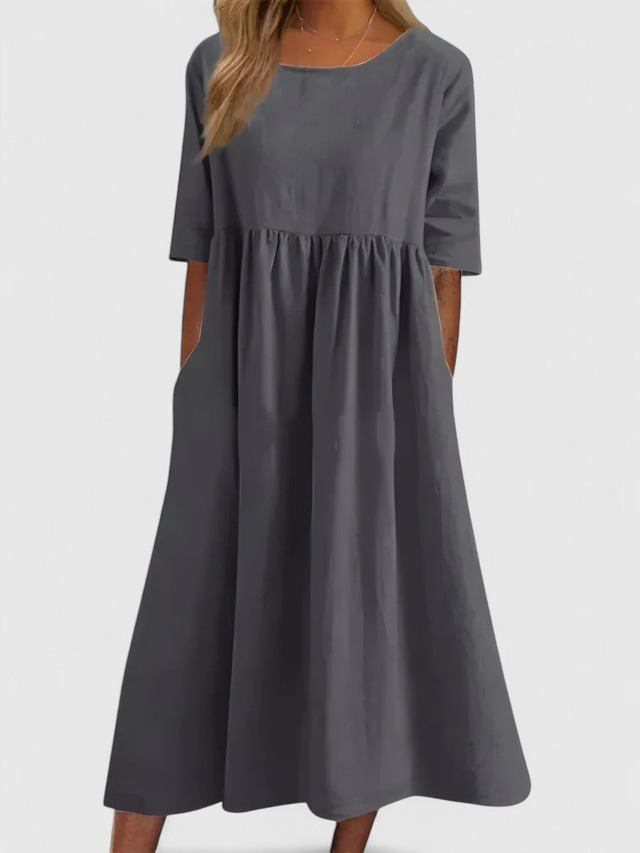 Cindy | Elegant Slim Fit Midi Dress
