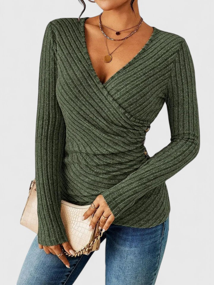 Vera | Sophisticated Wrap Style Top