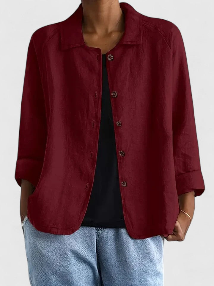 Claudine | Sophisticated Tailored Top