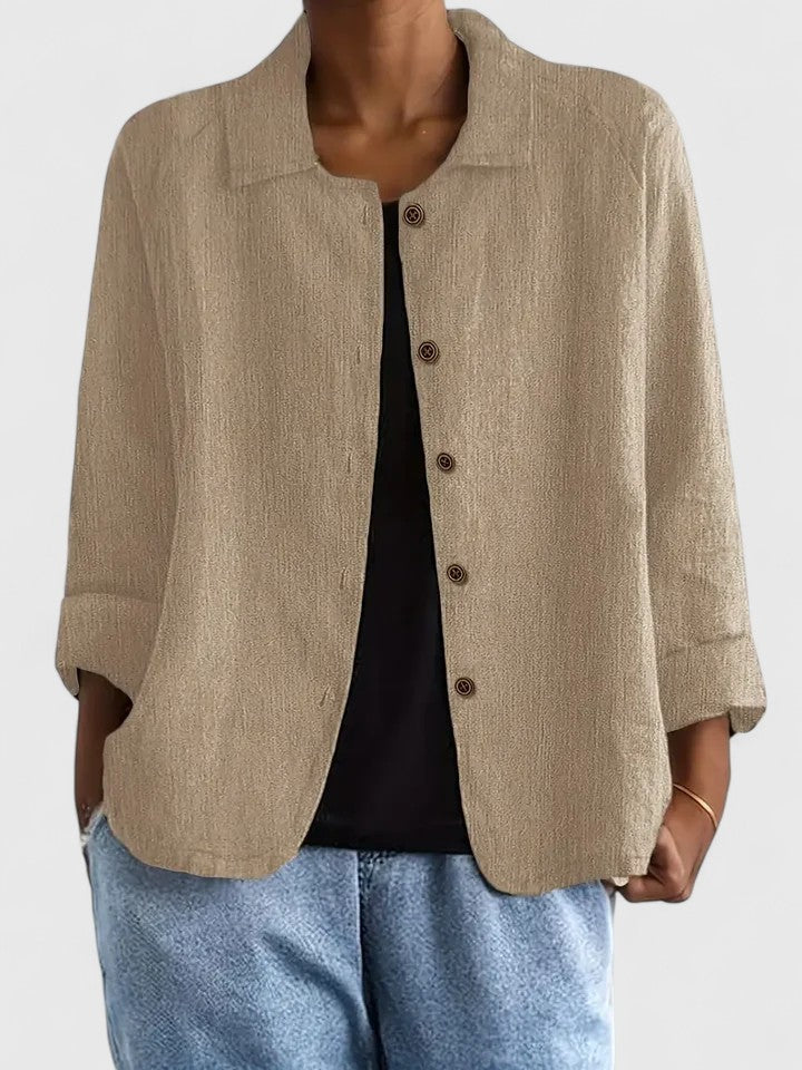 Claudine | Sophisticated Tailored Top